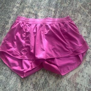 Lululemon Athletica Pink Athletic Shorts Lightweight Moisture-Wicking